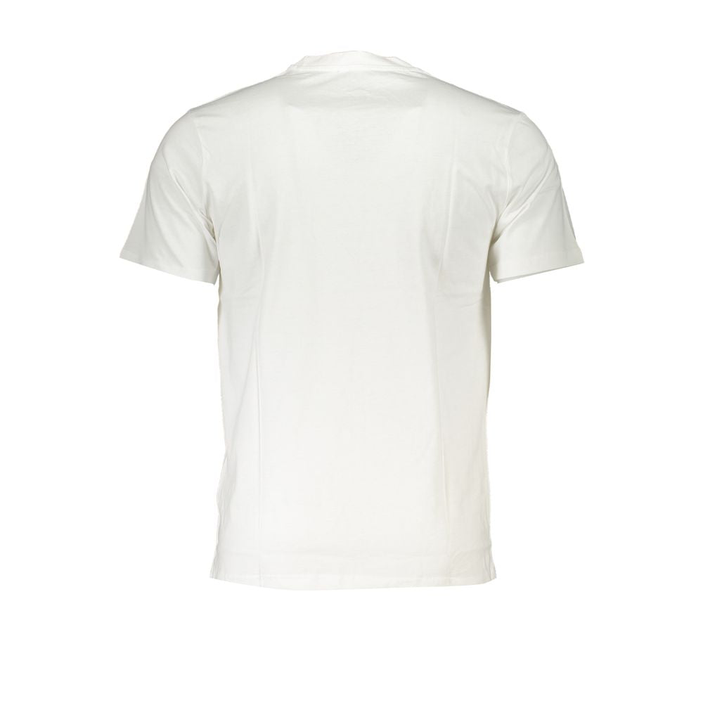 Camiseta blanca de algodón