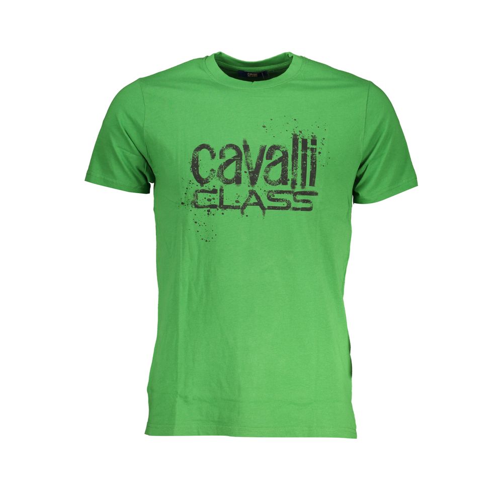 Camiseta verde de algodón