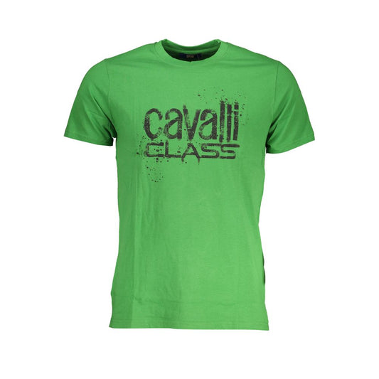 Camiseta verde de algodón