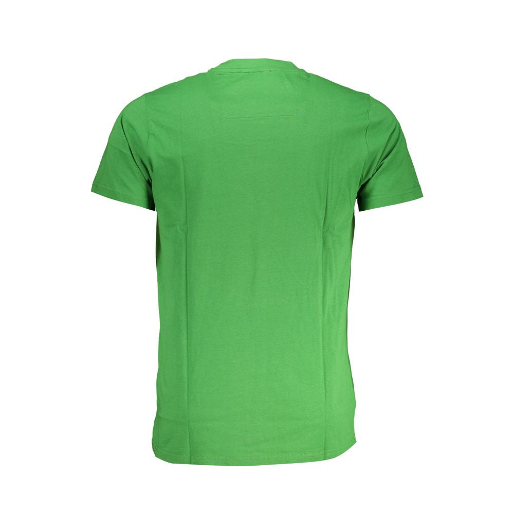 Camiseta verde de algodón