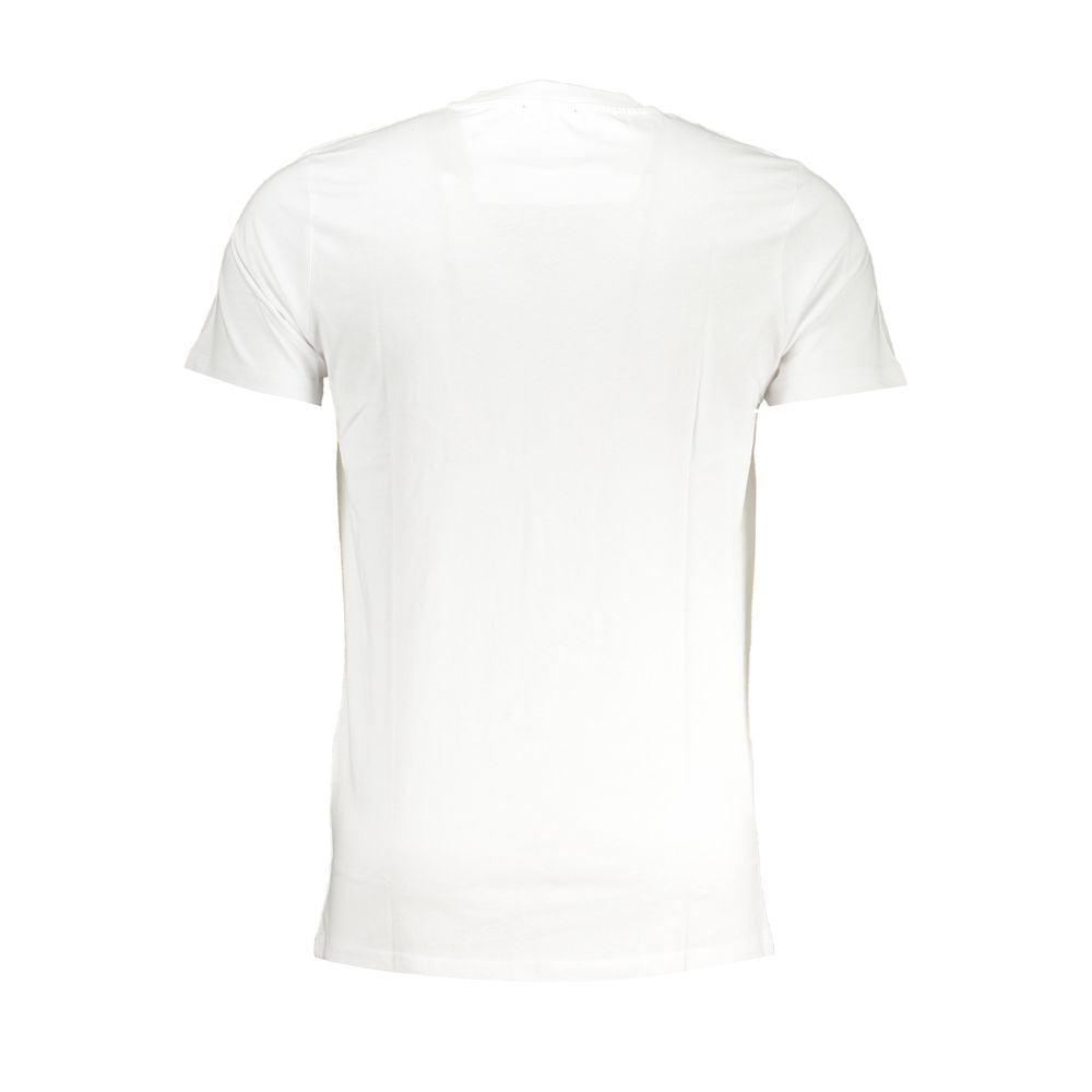 Camiseta blanca de algodón