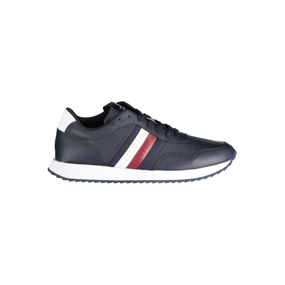 Zapatilla de poliéster azul