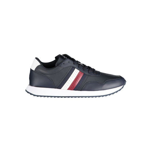 Zapatilla de poliéster azul