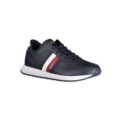 Zapatilla de poliéster azul