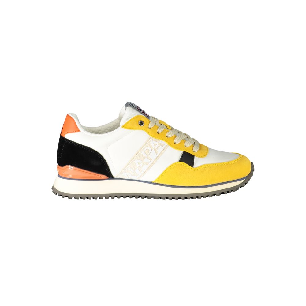 Zapatilla de poliéster amarilla