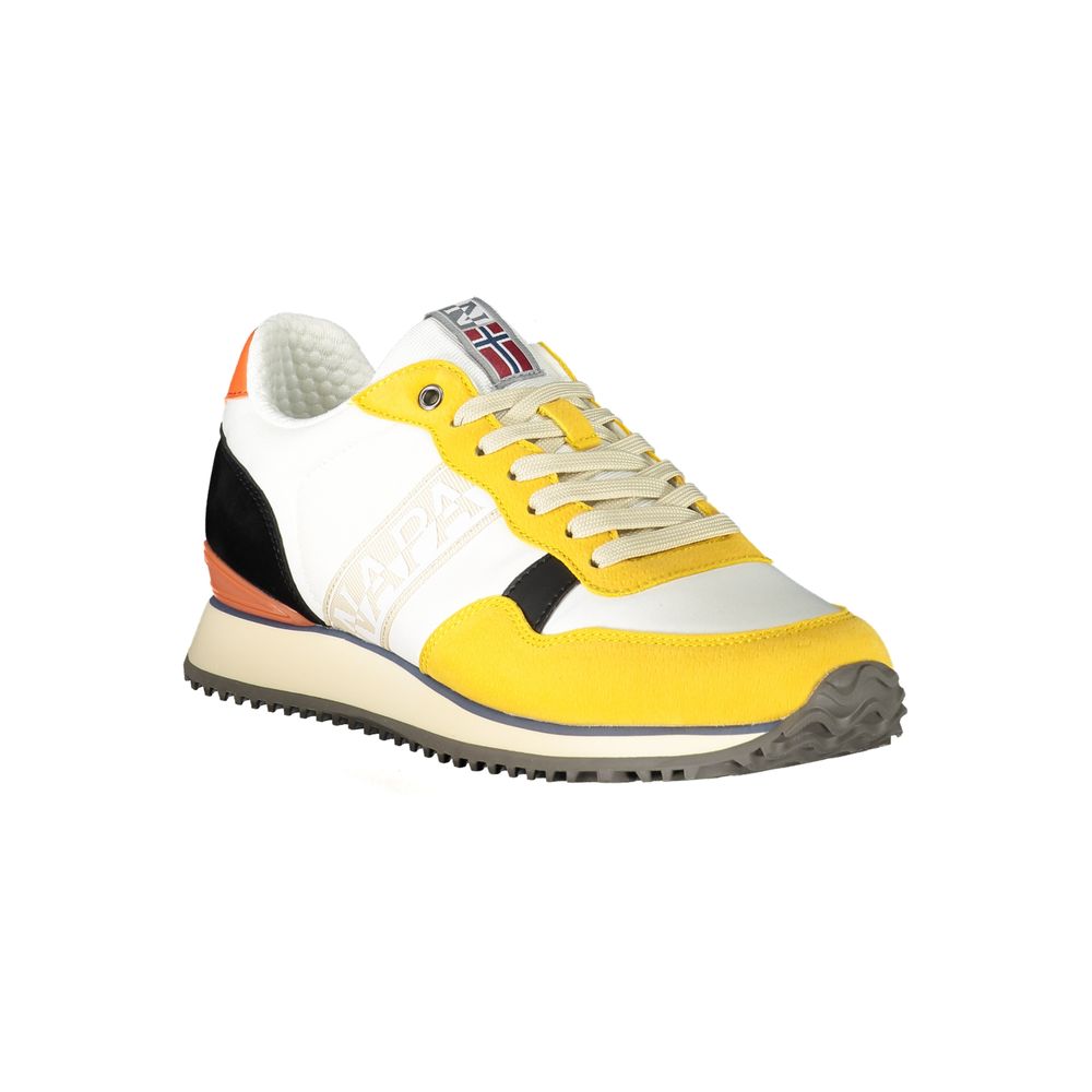 Zapatilla de poliéster amarilla