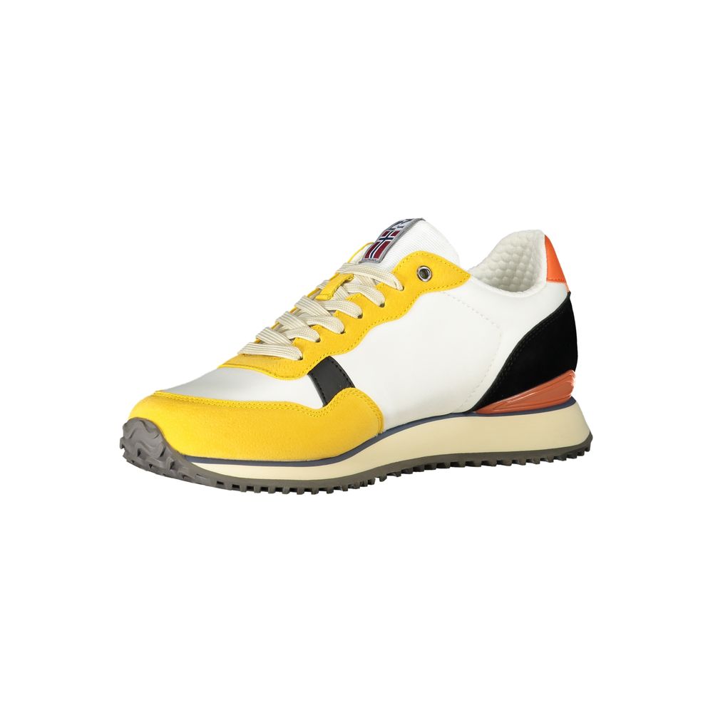 Zapatilla de poliéster amarilla