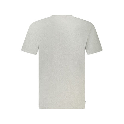 Brown Cotton Men T-Shirt