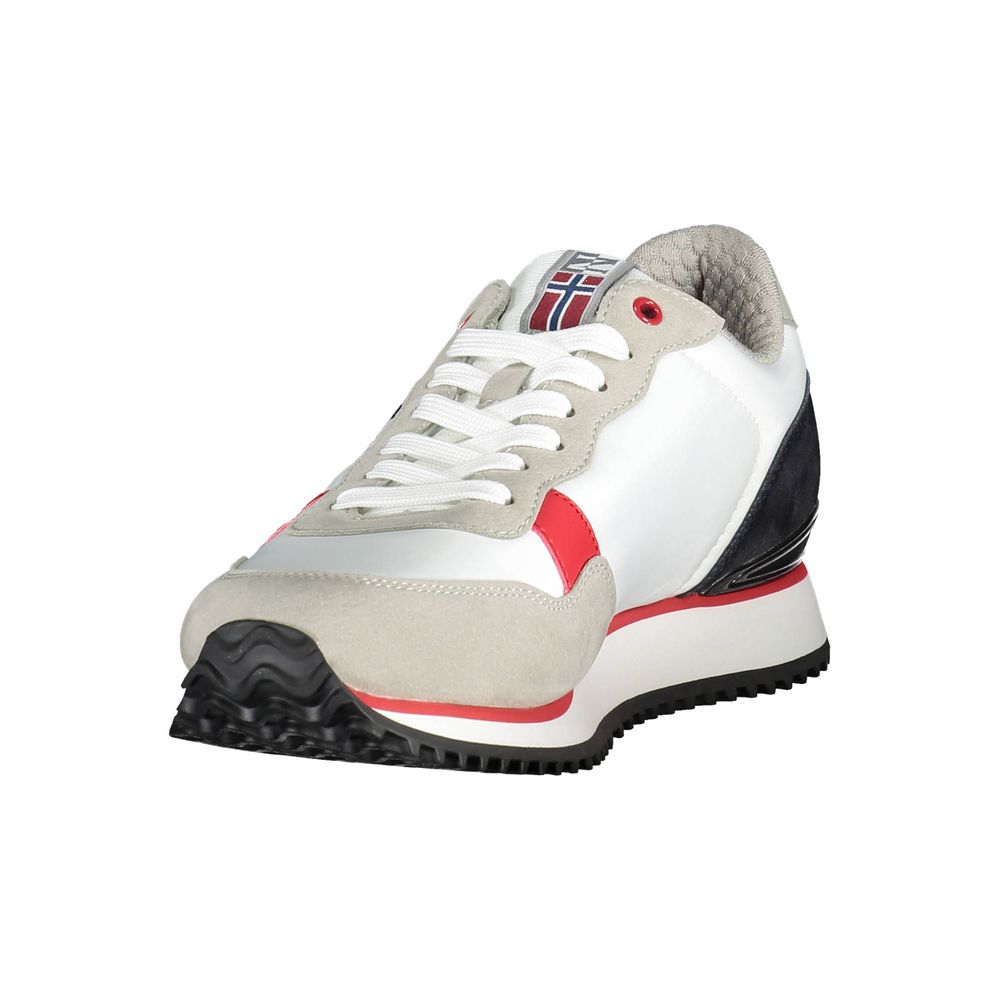 Sneaker Hombre Poliéster Blanco