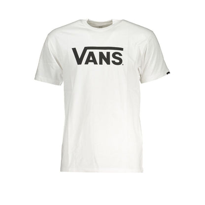 White Cotton Men T-Shirt