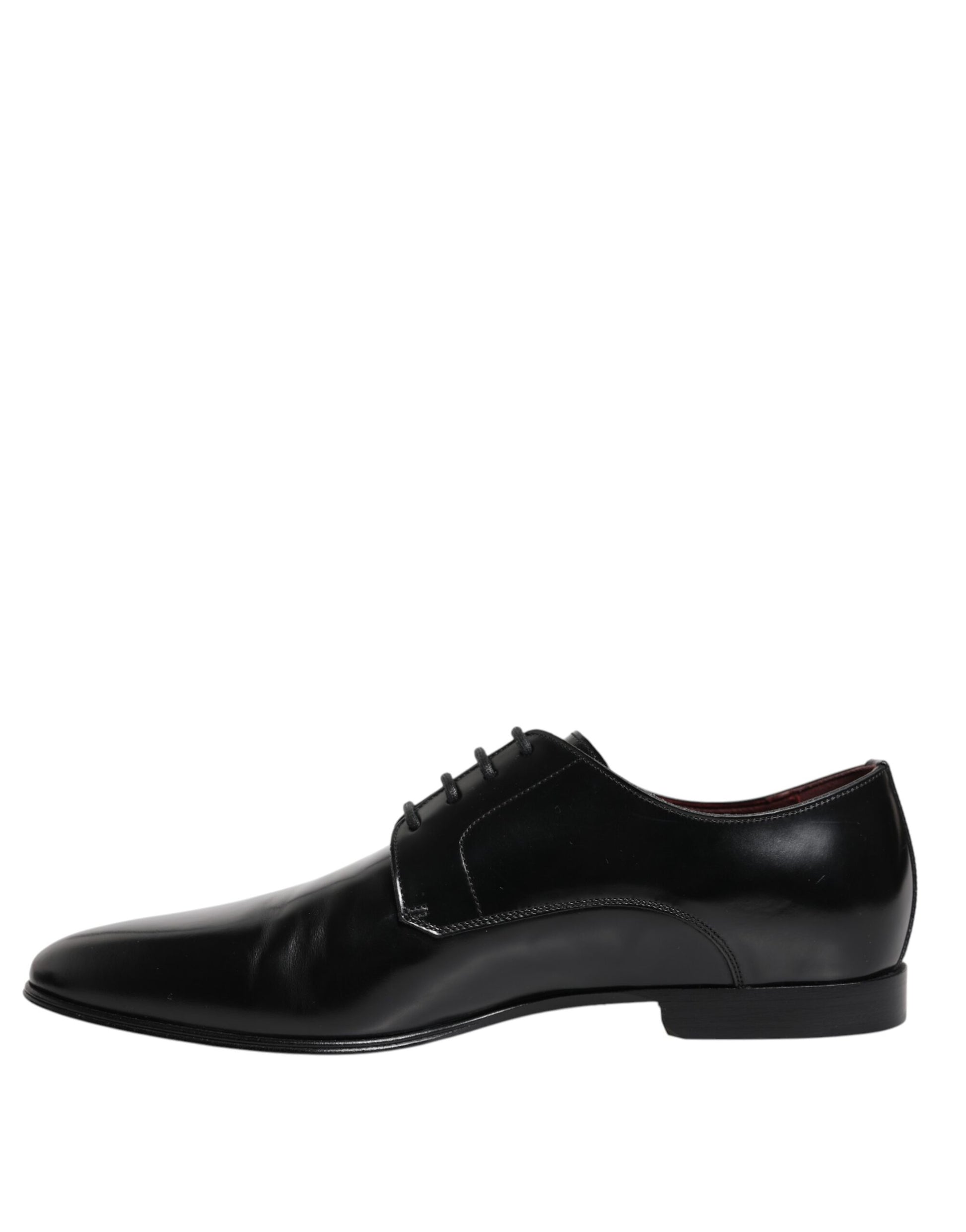 Black Leather Lace Up Derby Dress Formal Shoes