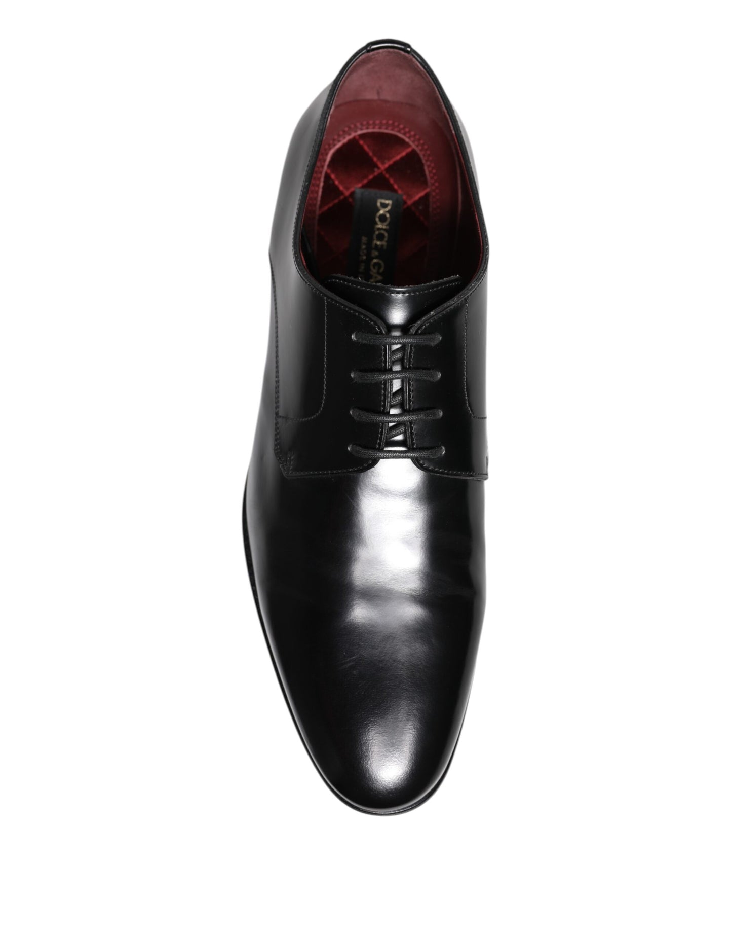 Black Leather Lace Up Derby Dress Formal Shoes