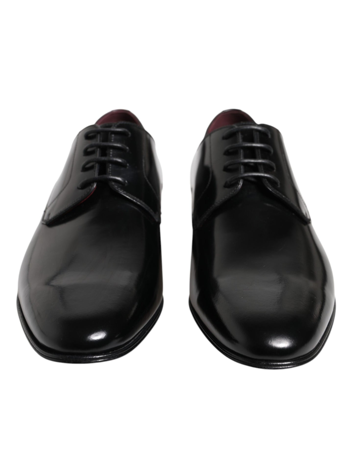 Black Leather Lace Up Derby Dress Formal Shoes