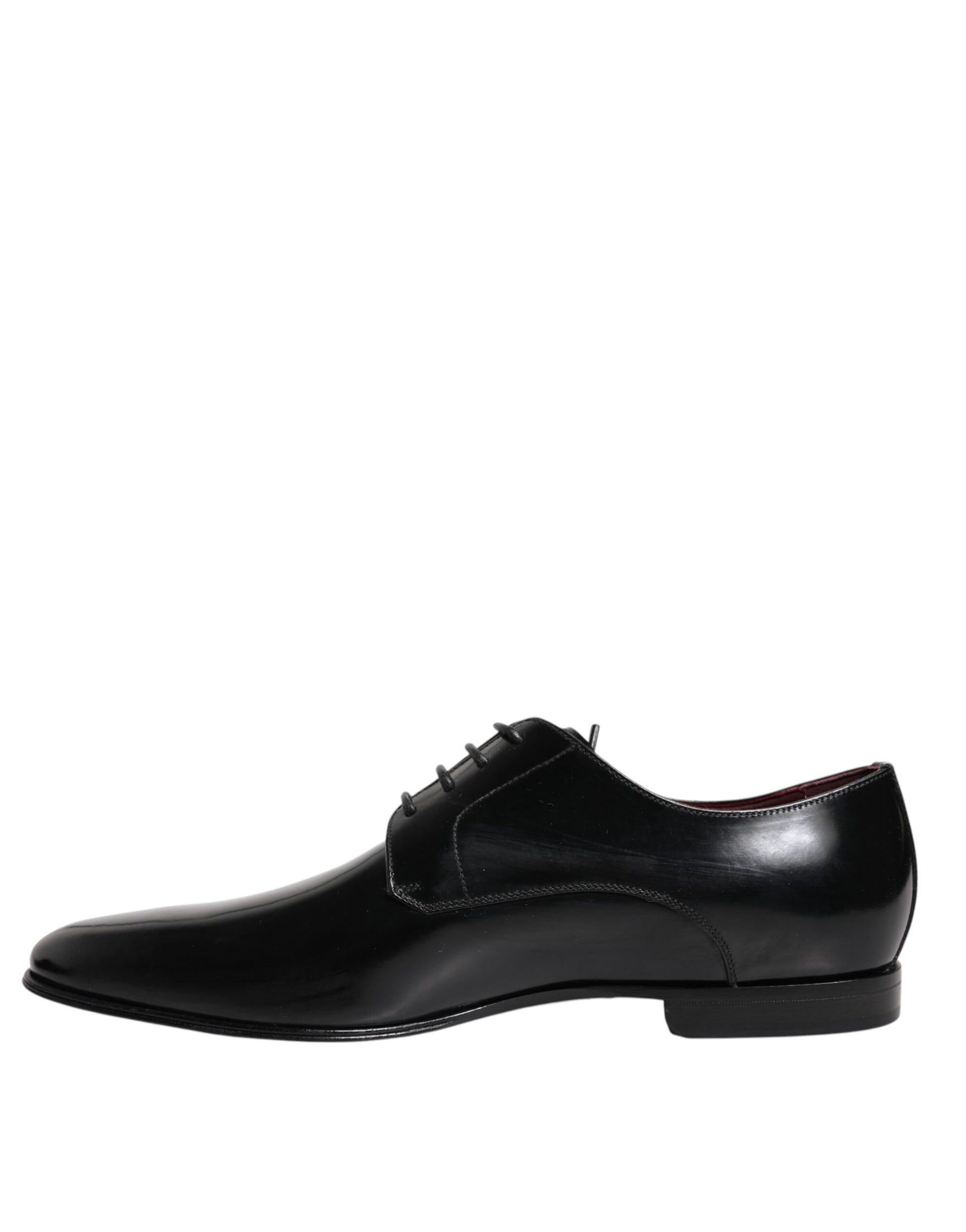 Black Leather Lace Up Derby Dress Formal Shoes
