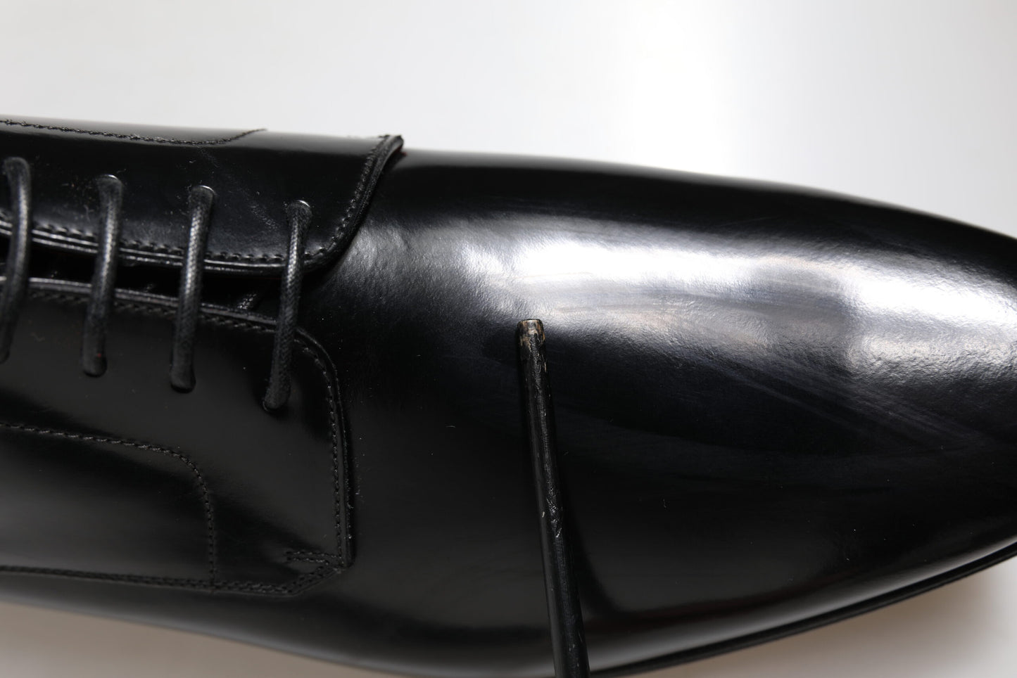 Black Leather Lace Up Derby Dress Formal Shoes