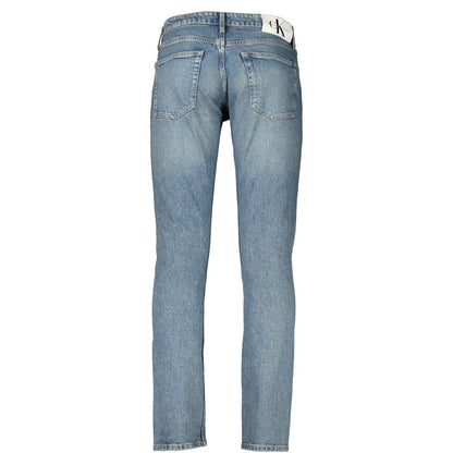 Pantalones y vaqueros de algodón azules