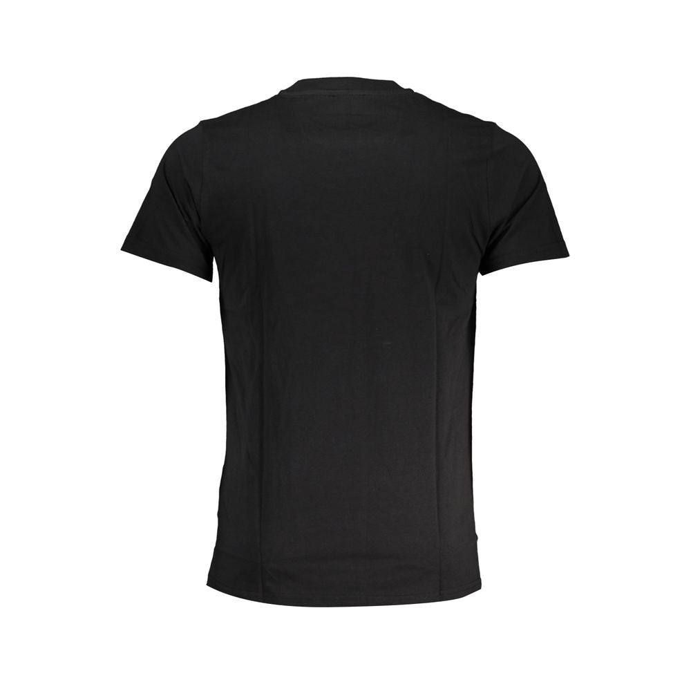 Camiseta negra de algodón