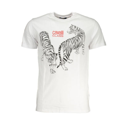 Camiseta blanca de algodón