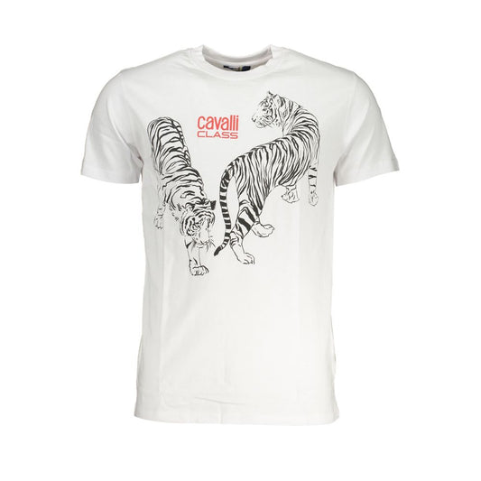Camiseta blanca de algodón