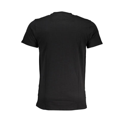 Camiseta negra de algodón