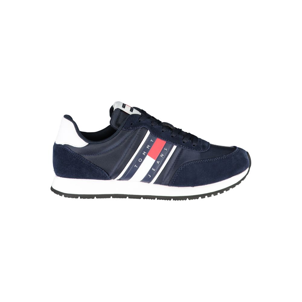 Zapatilla de poliéster azul