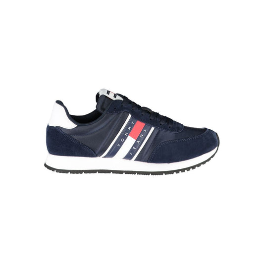 Zapatilla de poliéster azul