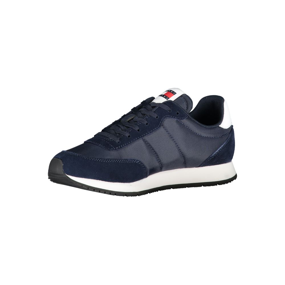 Zapatilla de poliéster azul