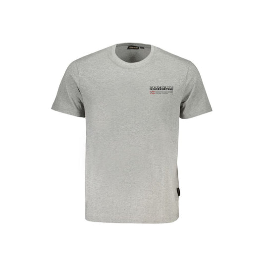 Brown Cotton Men T-Shirt