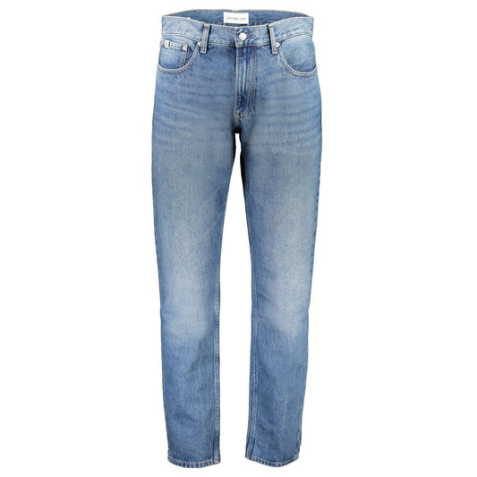Pantalones y vaqueros de algodón azules