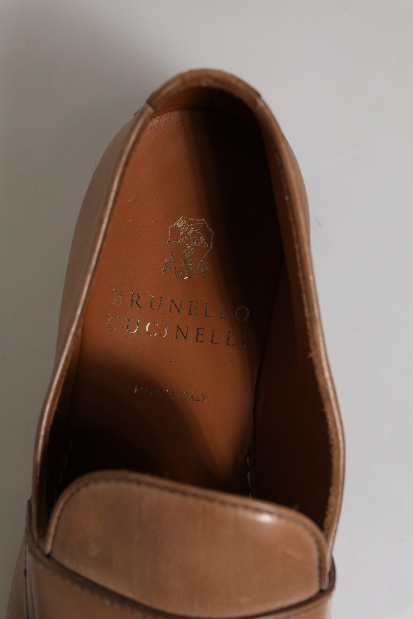 Brown Leather Loafer Dress Formal Shoes