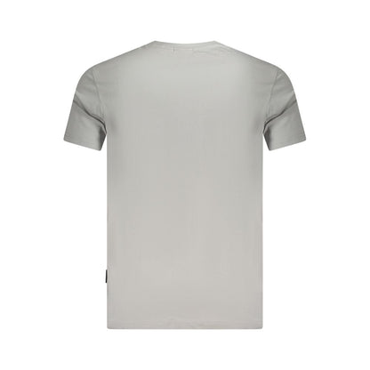 Brown Cotton Men T-Shirt