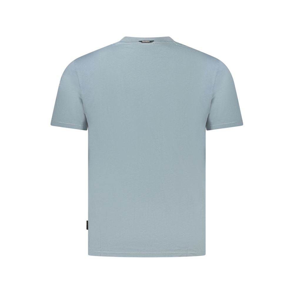 Camiseta marrón de algodón para hombre