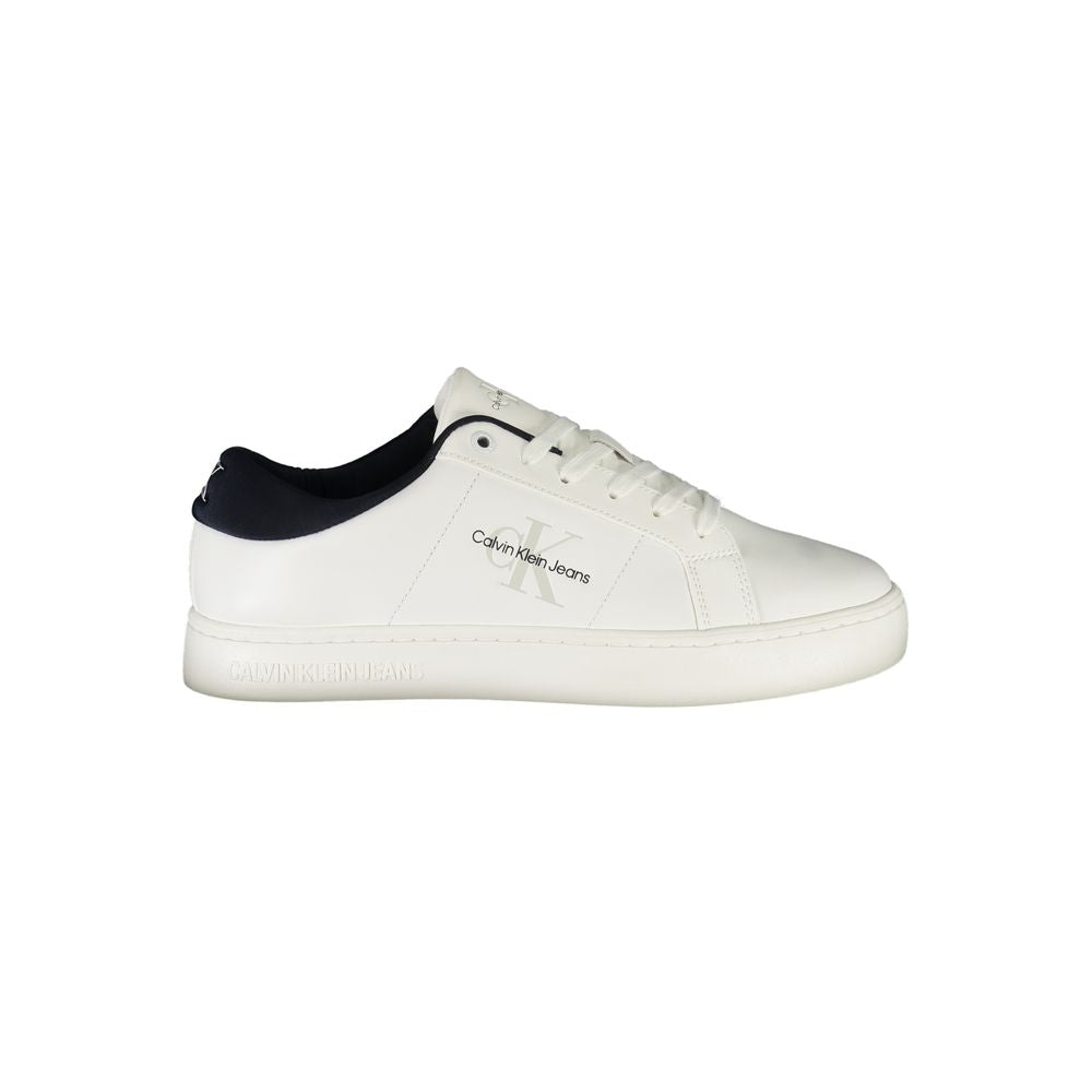 Sneaker Hombre Piel Blanco