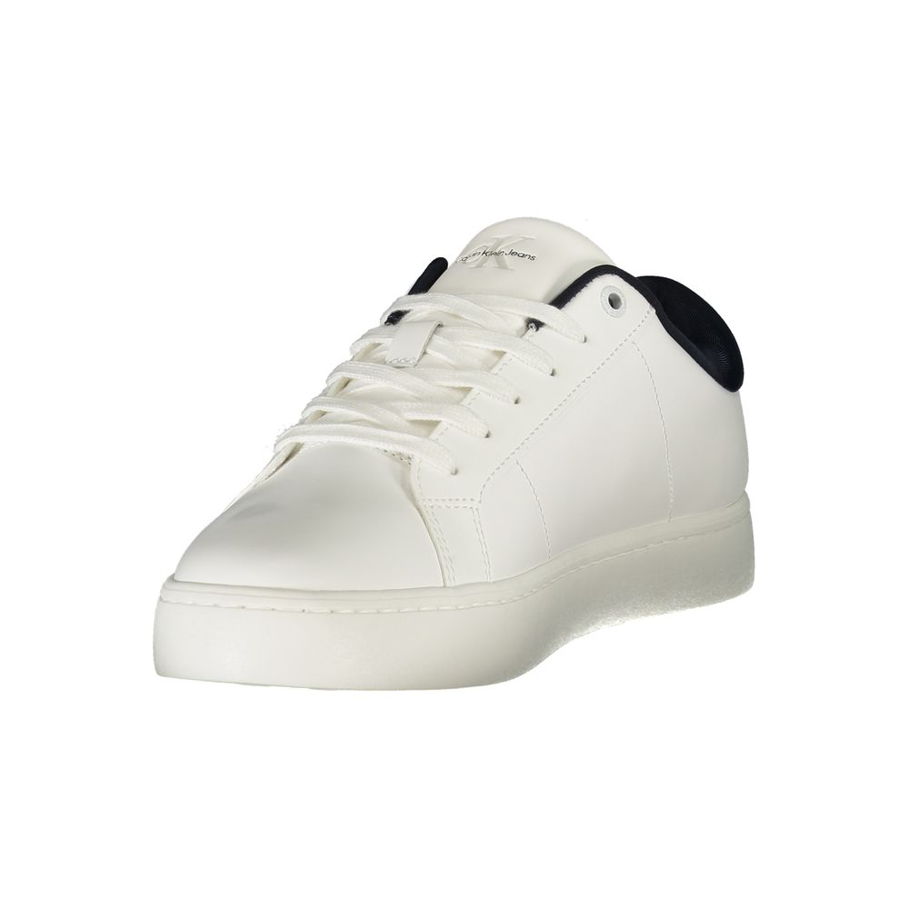 Sneaker Hombre Piel Blanco