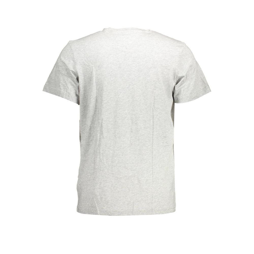 Camiseta marrón de algodón para hombre