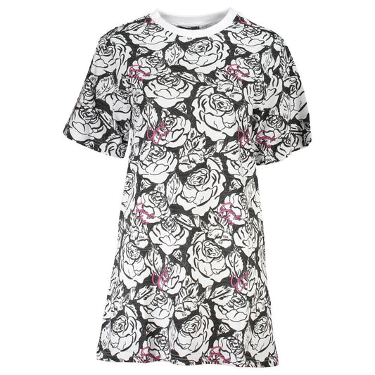 Vestido blanco de algodón para mujer