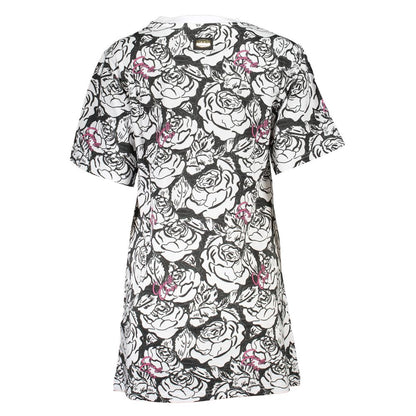 Vestido blanco de algodón para mujer