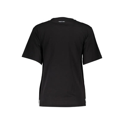 Black Cotton Women Top