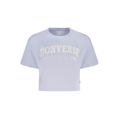 Purple Cotton Women T-Shirt