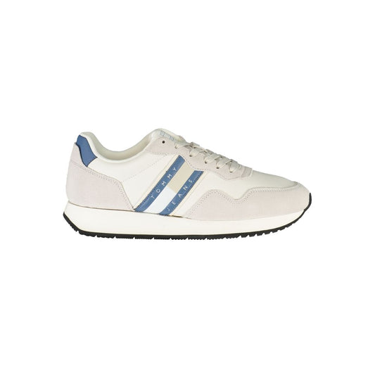Sneaker Hombre Piel Blanco