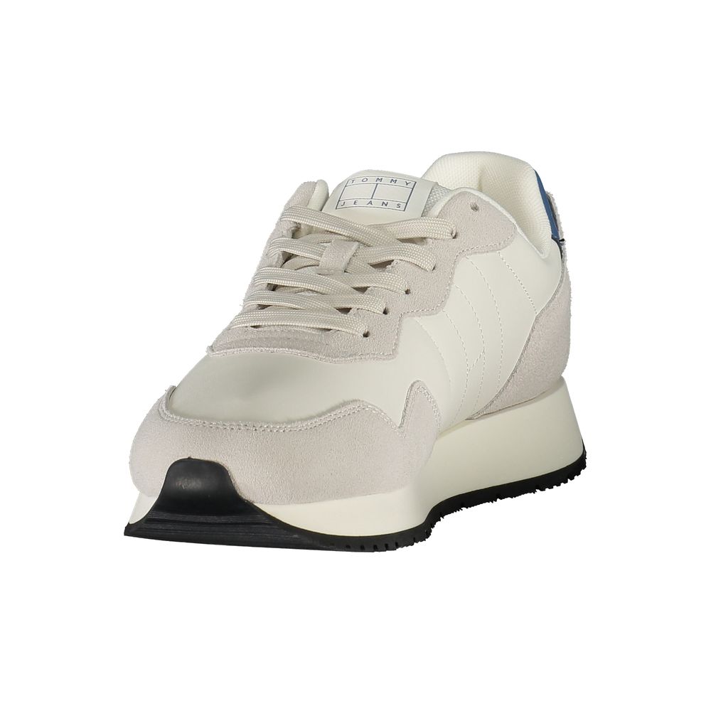 Sneaker Hombre Piel Blanco