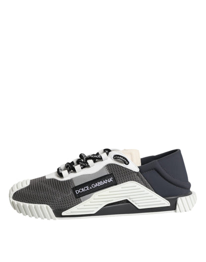 Gray Lace Up Low Top NS1 Sneakers Shoes
