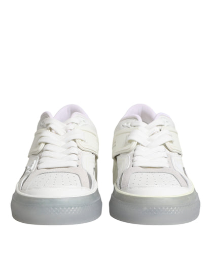 White Low Top DG Embossed Men Sneakers Shoes