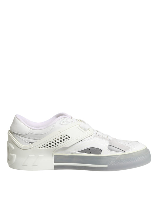 White Low Top DG Embossed Men Sneakers Shoes
