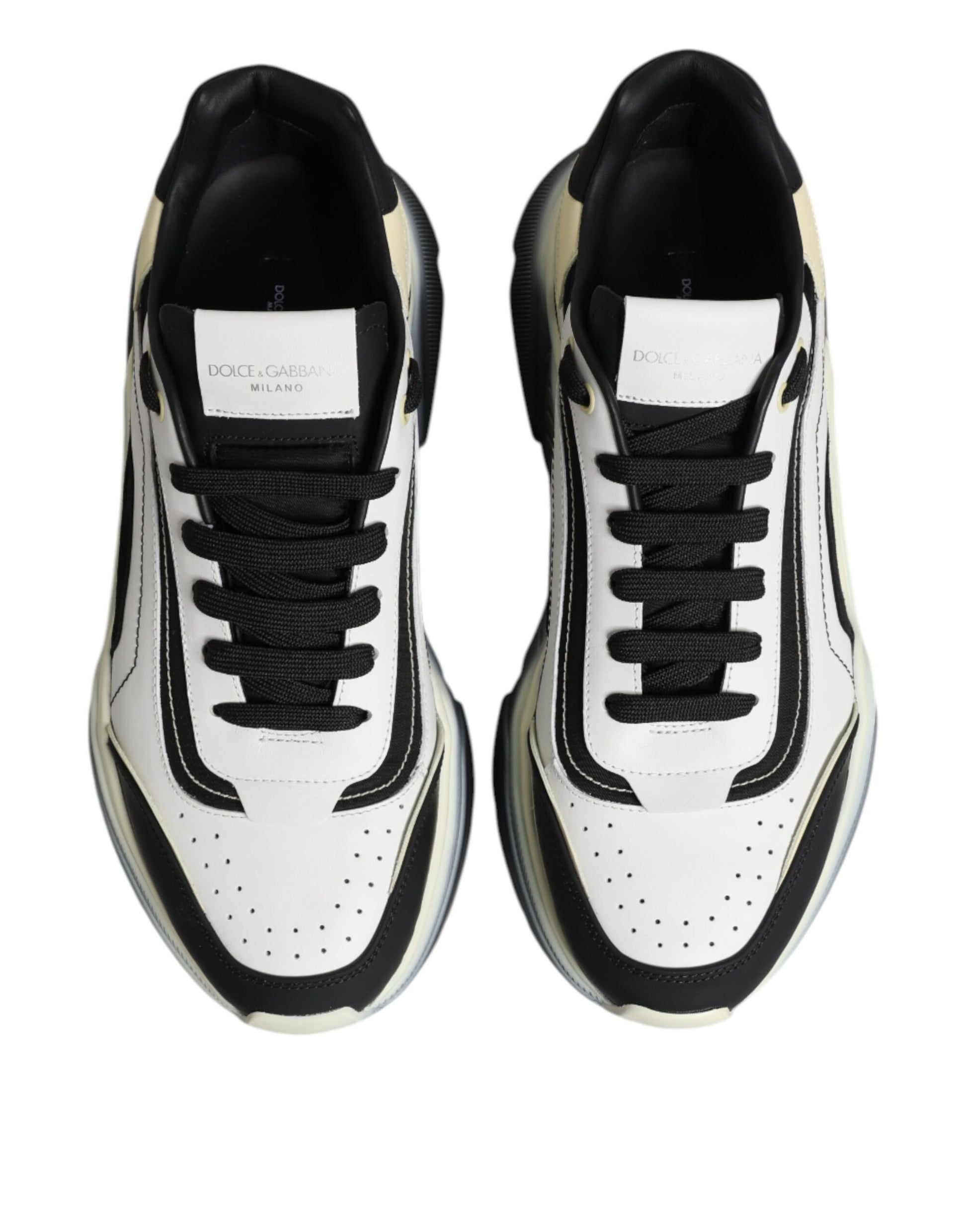 White Black Daymaster Low Top Sneakers Shoes