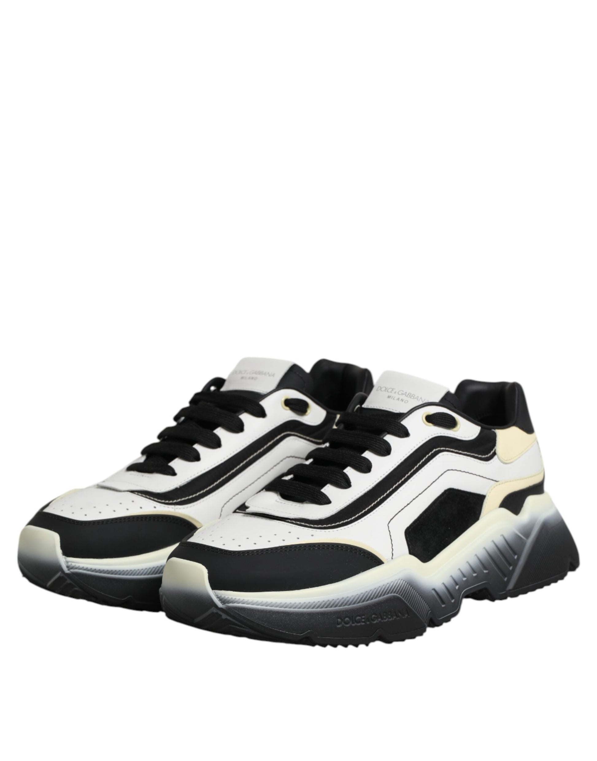 White Black Daymaster Low Top Sneakers Shoes