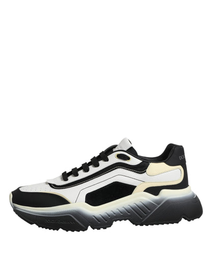 White Black Daymaster Low Top Sneakers Shoes