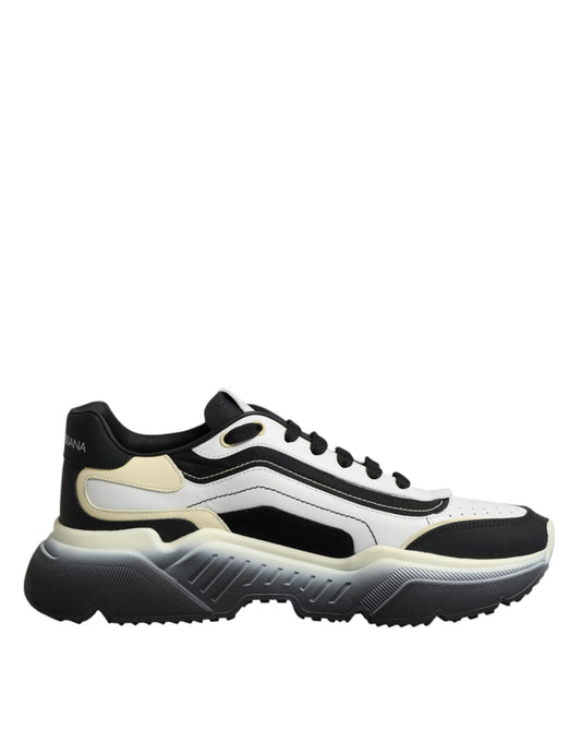 White Black Daymaster Low Top Sneakers Shoes