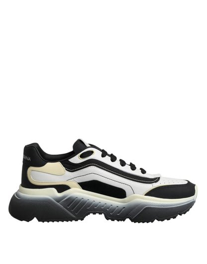 White Black Daymaster Low Top Sneakers Shoes
