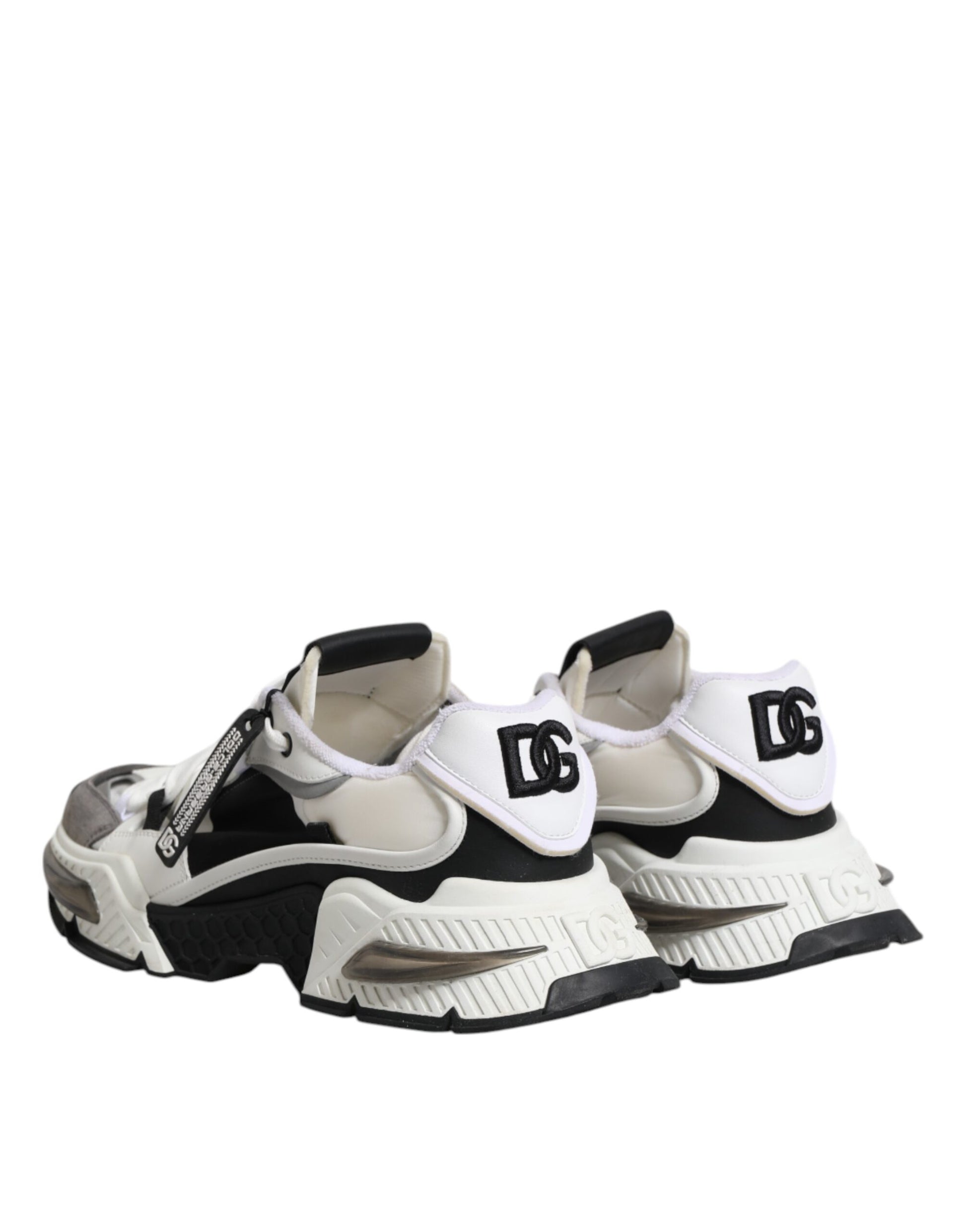 White Black Logo Airmaster Men Sneakers Shoes